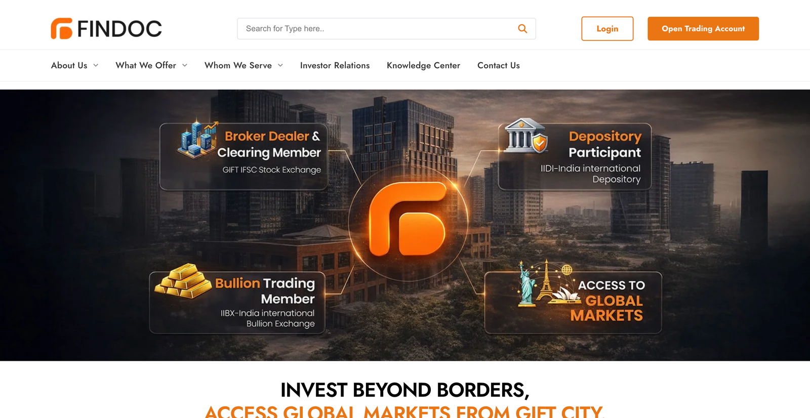 Findoc IFSC — Custom Web Design by Coding's Art