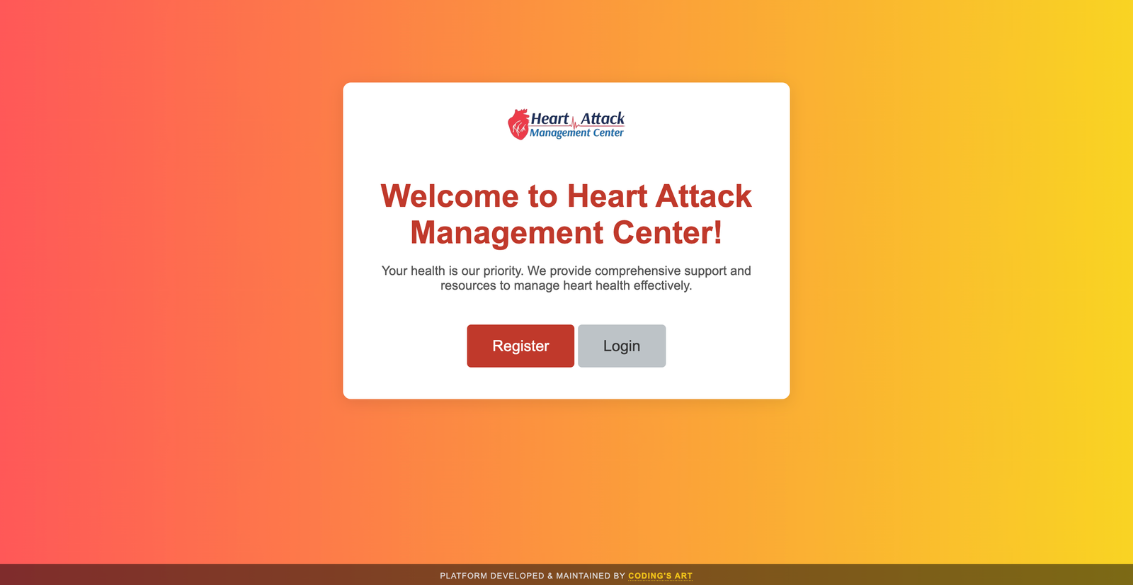 Heart Attack Center — Quiz & Certification Portal by Coding's Art