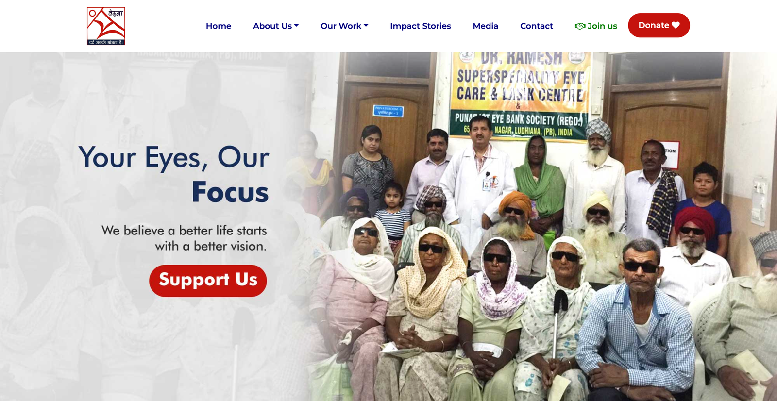 The Samvedna Trust — Responsive Website Development by Coding's Art